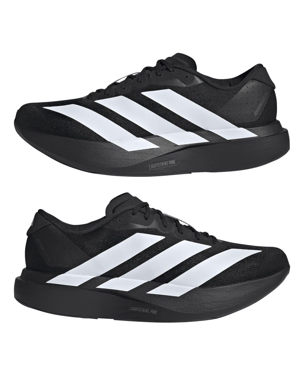 Adidas Black Adizero Evo Sl Shoes for men