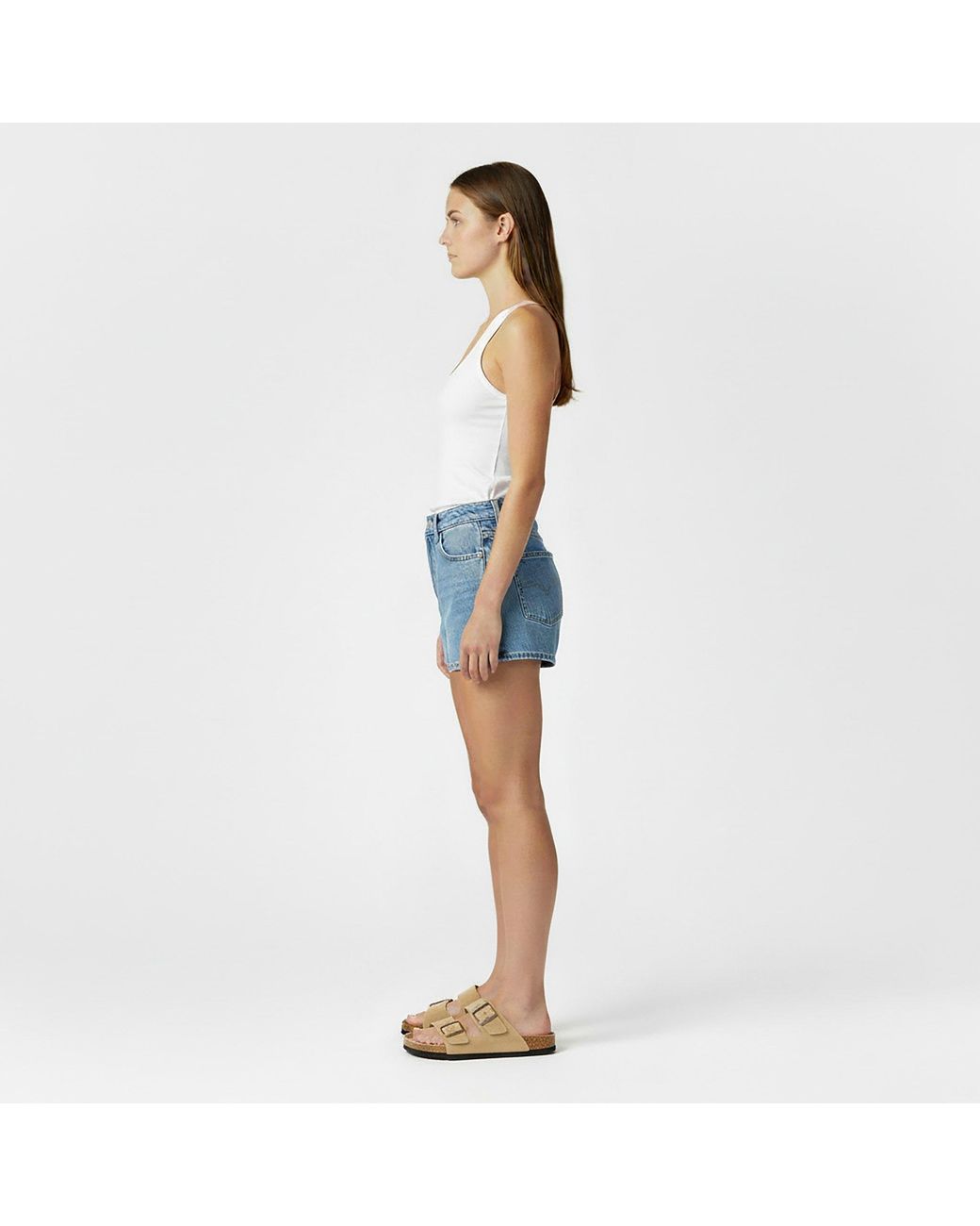 Jack Wills Natural Jw Cork Strap Flat Sandals