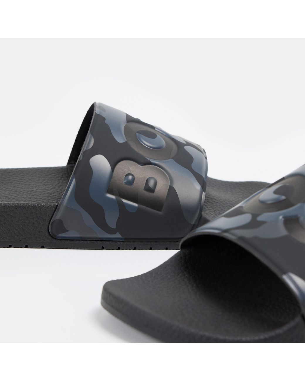 Boss Multicolor Comfy Slider Sandals With Logo Detail (Aryeh) for men