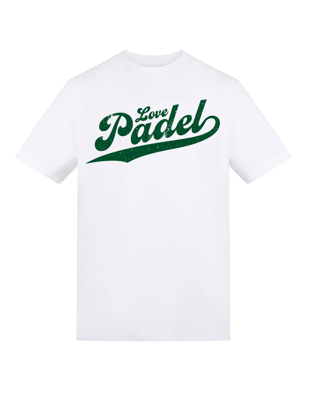 AWD White Adults Printed Padel Tee