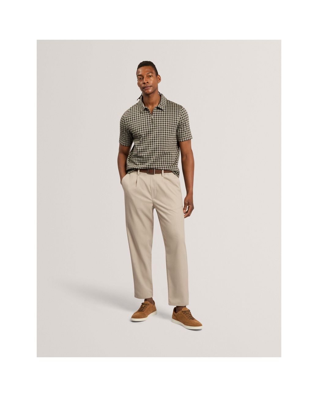 Ted Baker Natural Ted Tapered Trouser Sn71 for men