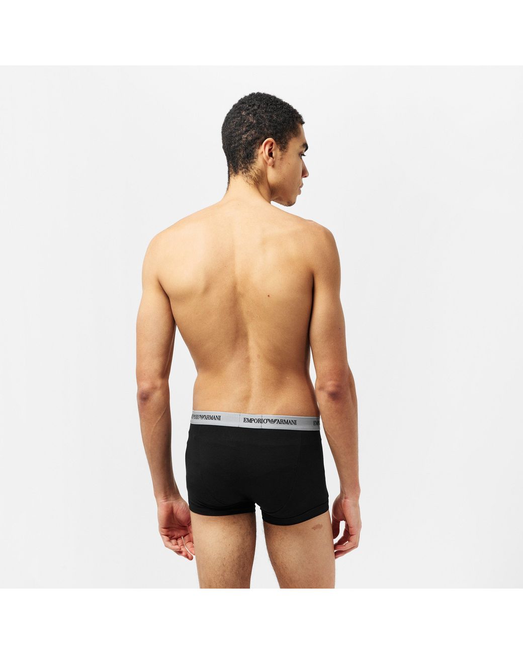 Emporio Armani White Core 3 Pack Boxer Shorts for men