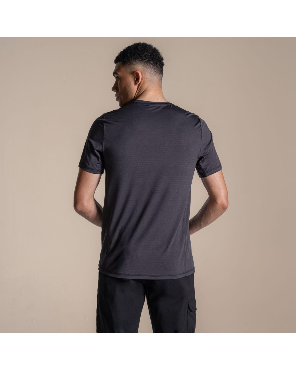 Craghoppers Blue Charon Ii Quick-Drying Technical T-Shirt for men