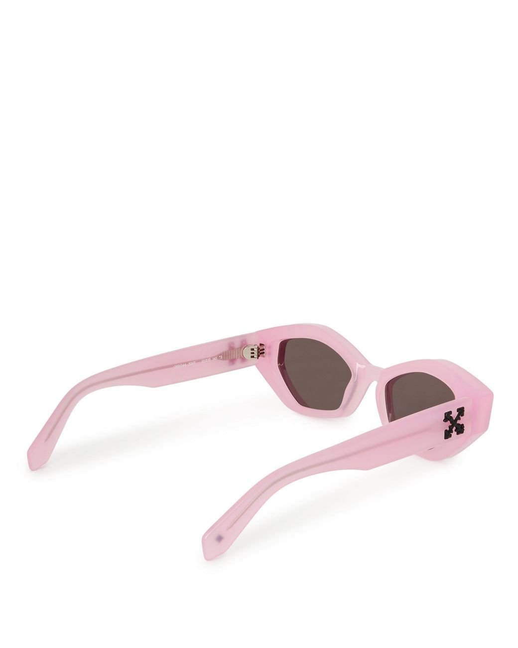 Off-White c/o Virgil Abloh Pink Oeri144 Hilo Round Sunglasses