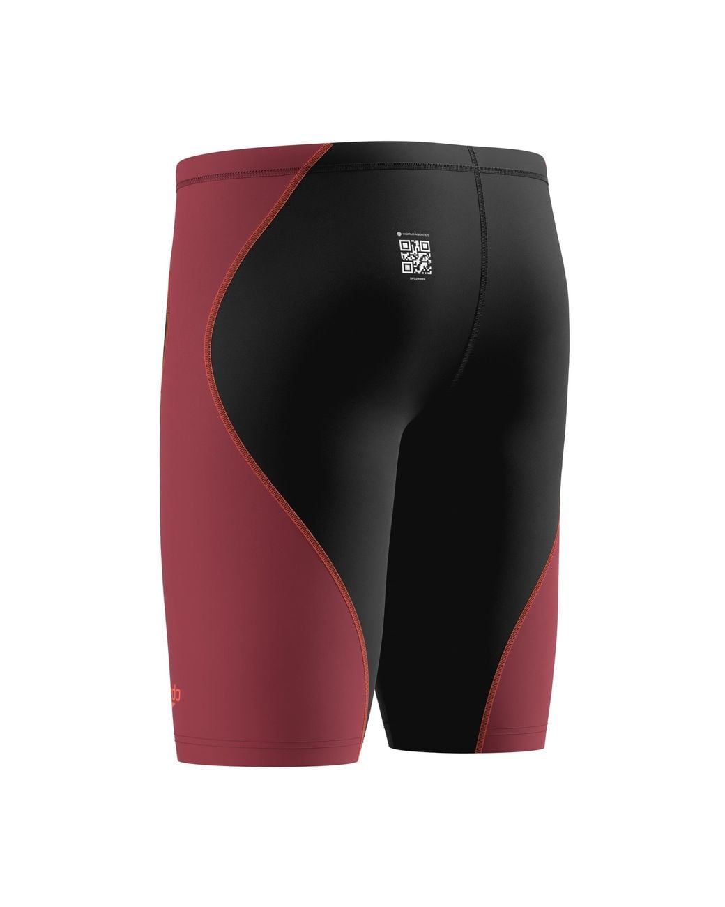 Speedo Black Hyperspark Lycra Jammer for men