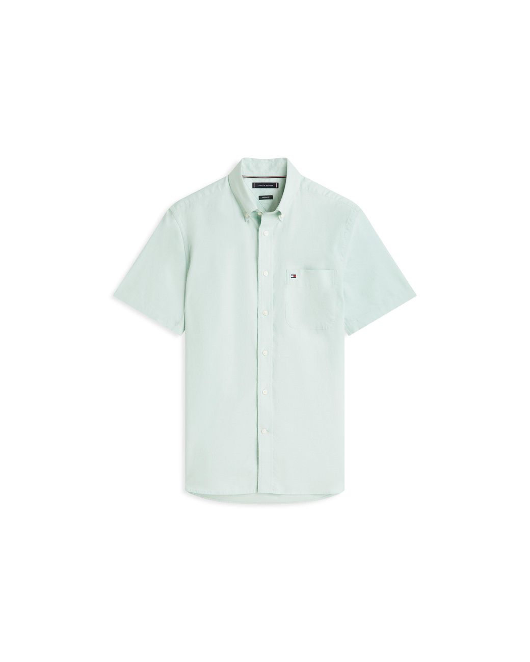 Tommy Hilfiger Blue Short Sleeve Plain Shirt for men