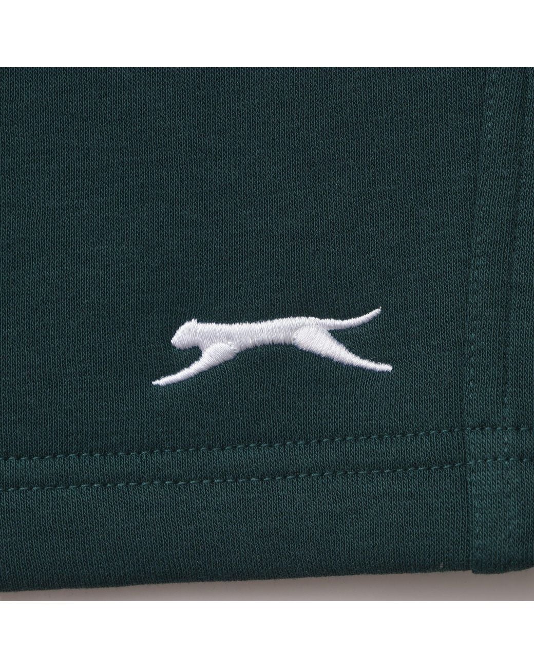 Slazenger 1881 Green Fleece Shorts for men
