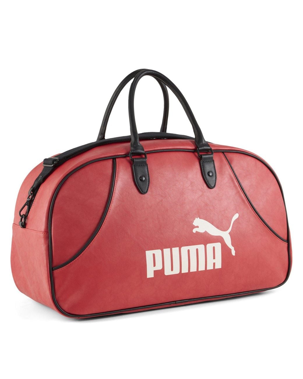 PUMA Red Archive Grip Bag Holdall for men