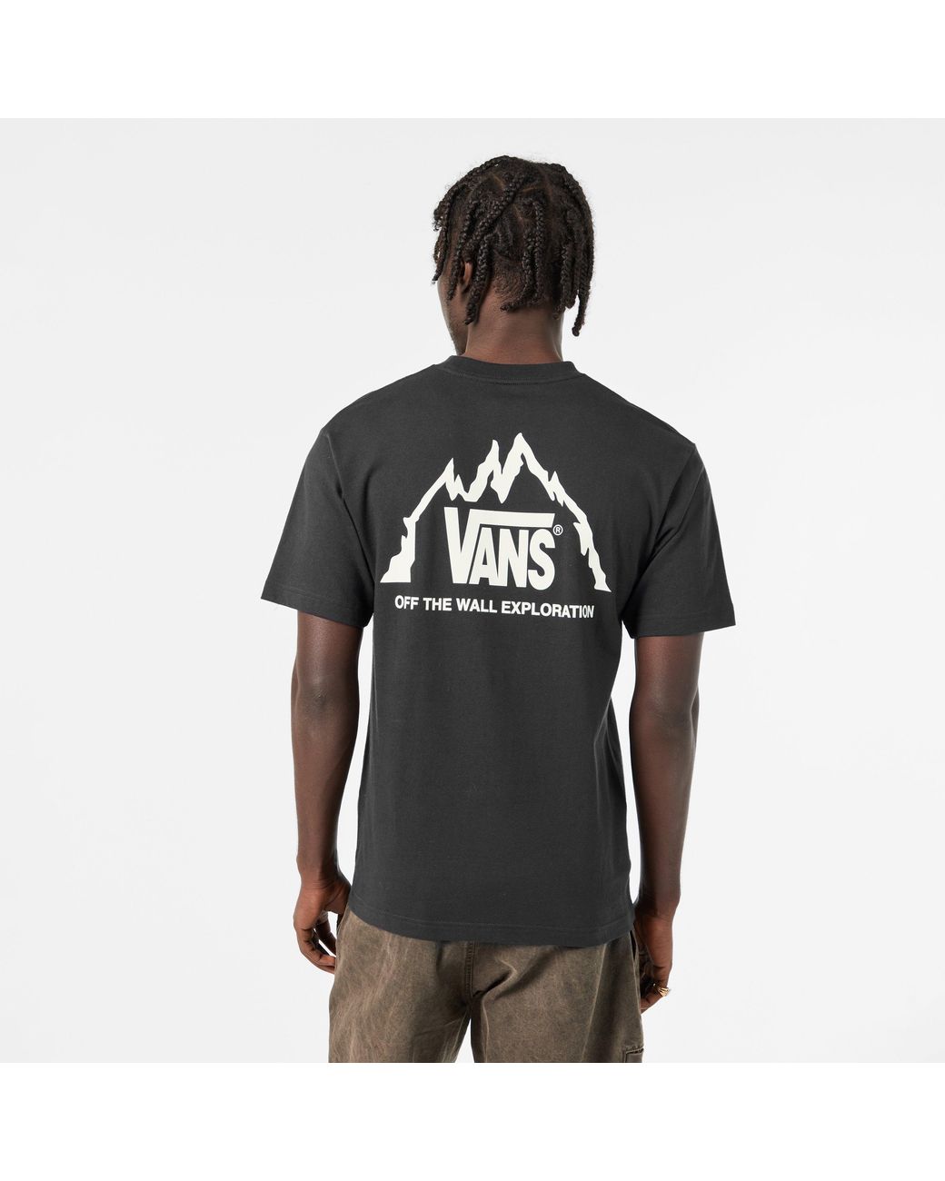 Vans Black Mte Crestline T-Shirt for men
