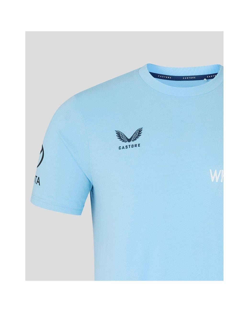 Castore Blue 26/27 England Cricket Crew Neck T-Shirt for men