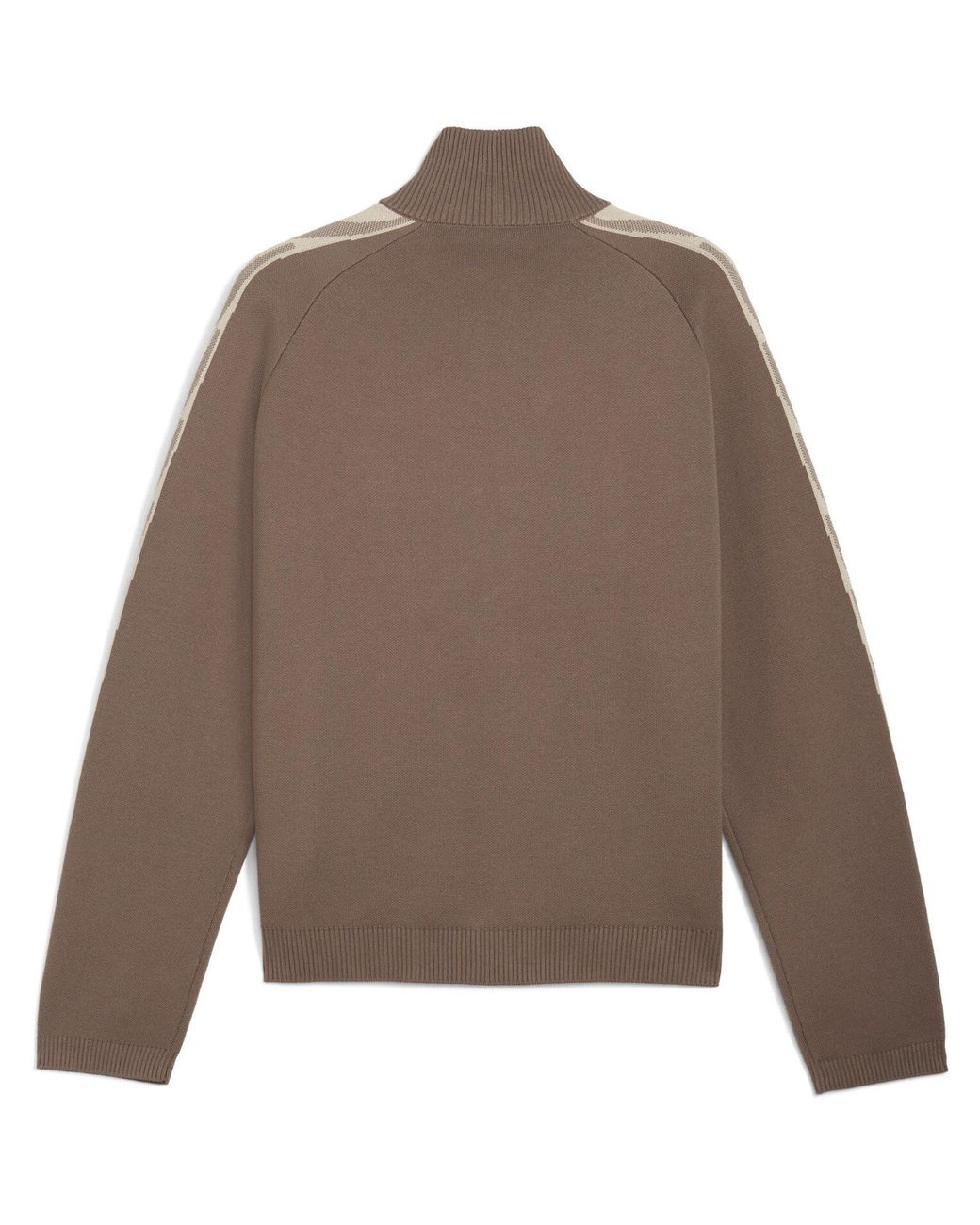 PUMA X REPRESENT Brown T7 Knitted Track Jacket for men