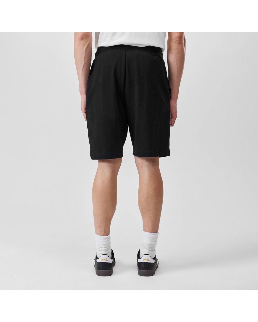Lonsdale Blue Lightweight Jersey Lounge Shorts for men