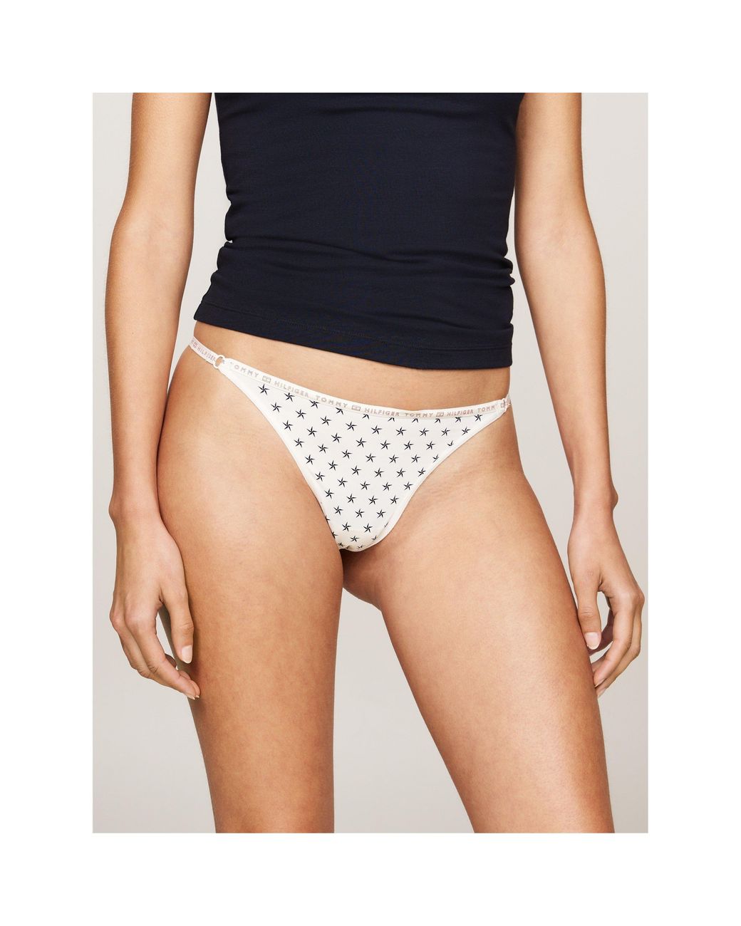 Tommy Hilfiger Blue 3 Pack Micro Thong Gift