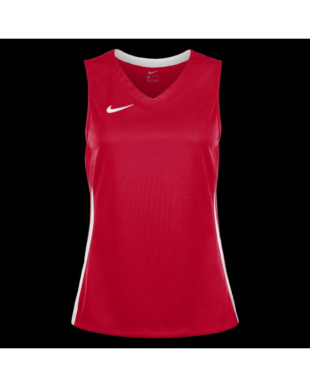 Nike Red Performance Basketball Jersey