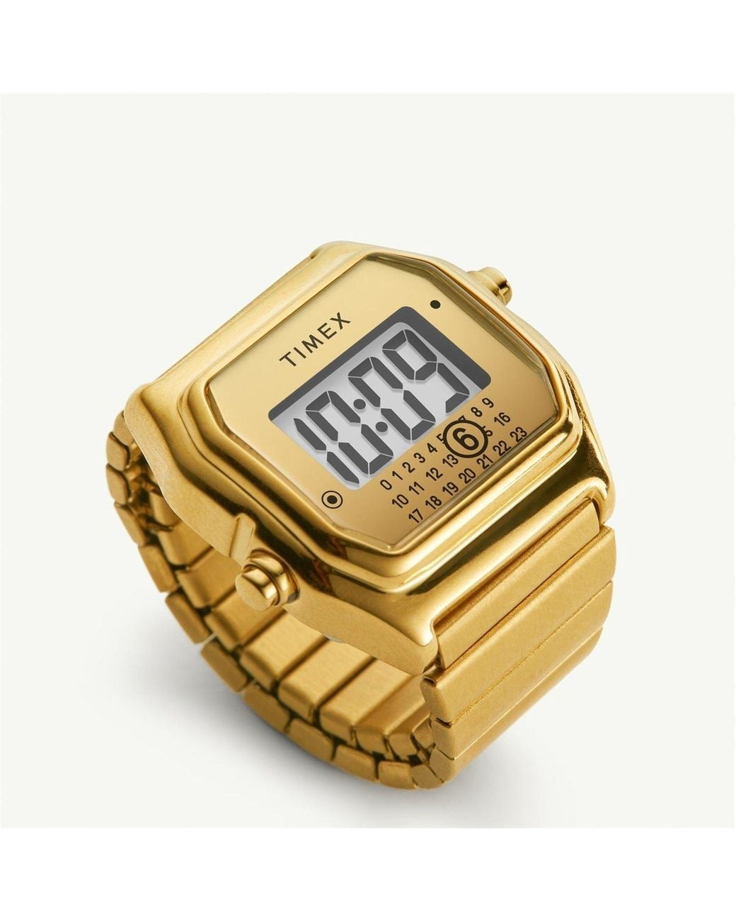 Timex Metallic X Mm6 T80 20Mm Ring Watch for men