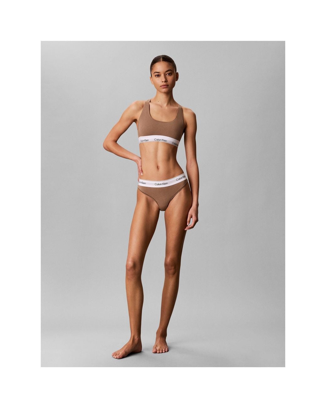 Calvin Klein Natural Modern Thong
