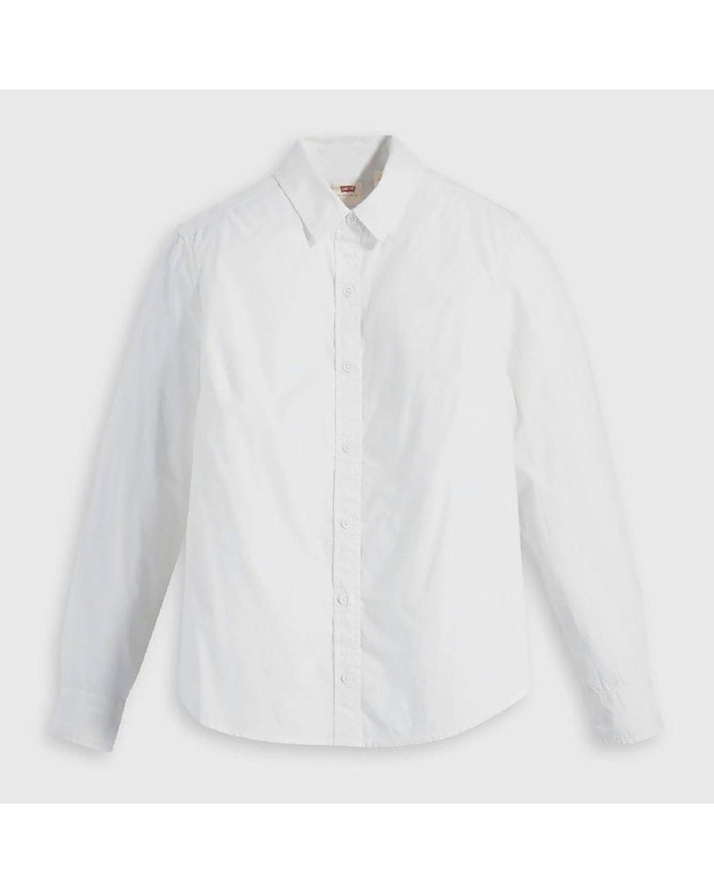 Levi's White Long Sleeve Oxford Shirt