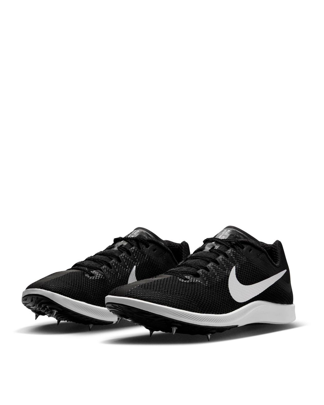 Nike Black Zoom Rival Distance Track Running Spikes for men