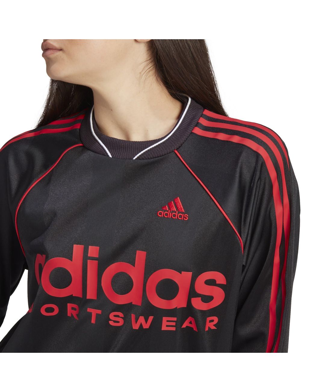 Adidas Black Jacquard Long-Sleeve Jersey