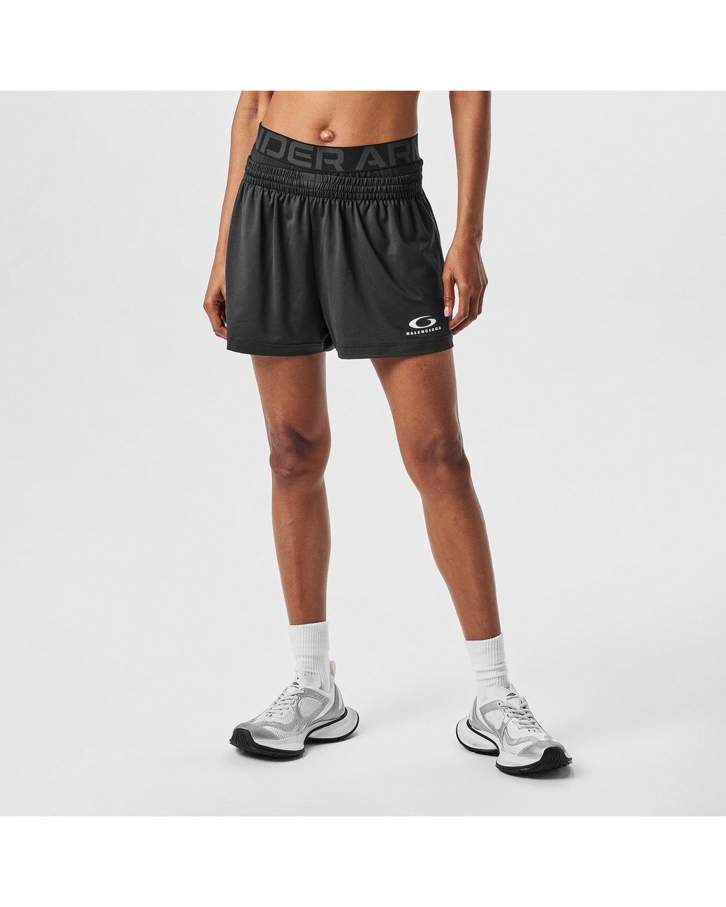 Balenciaga Black X Under Armour Shorts