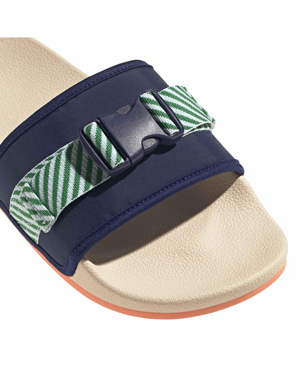 Adidas Originals Blue Pouchylette Flat Sandals