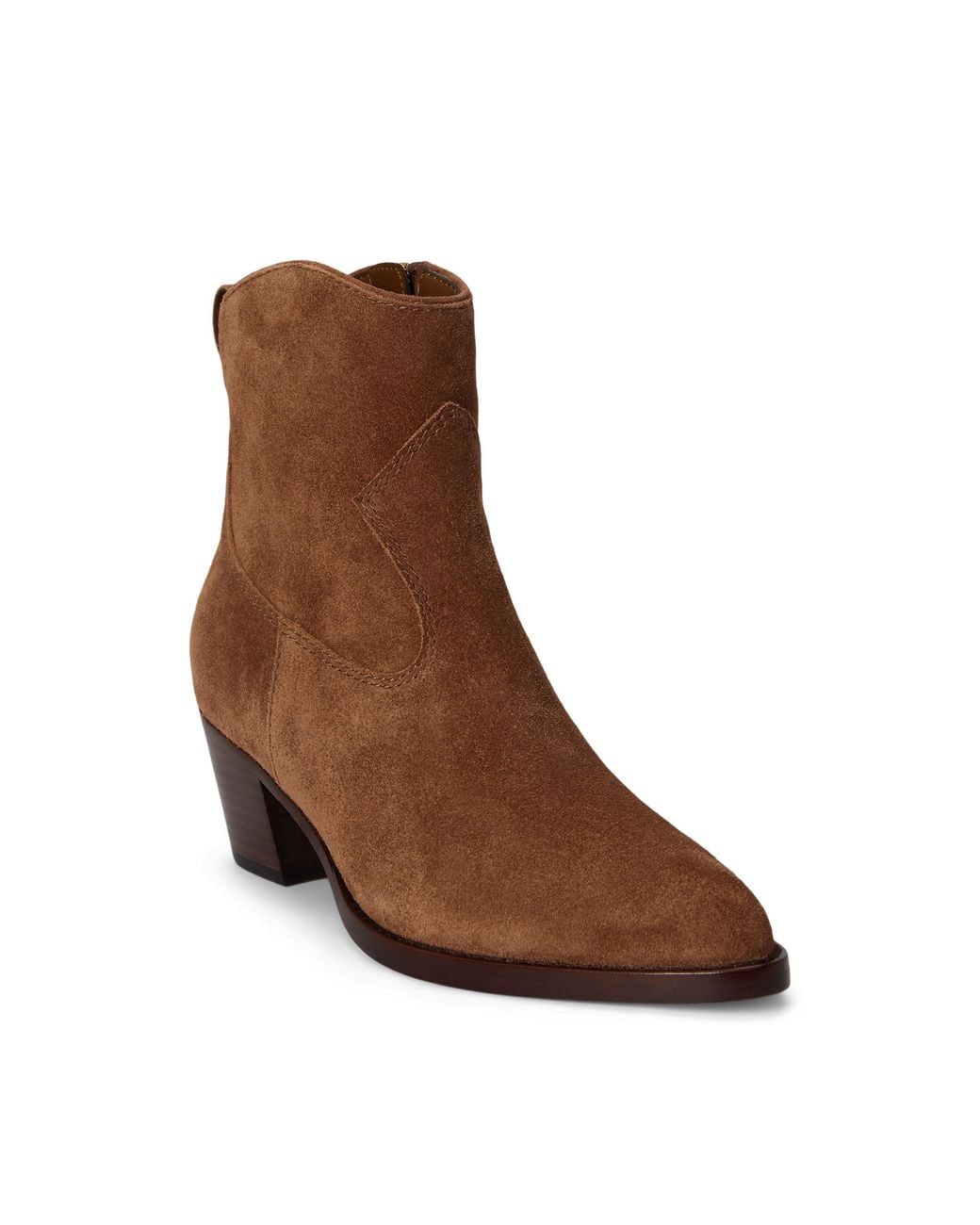 Ralph Lauren Brown Harpher Boot Cowboy Boots