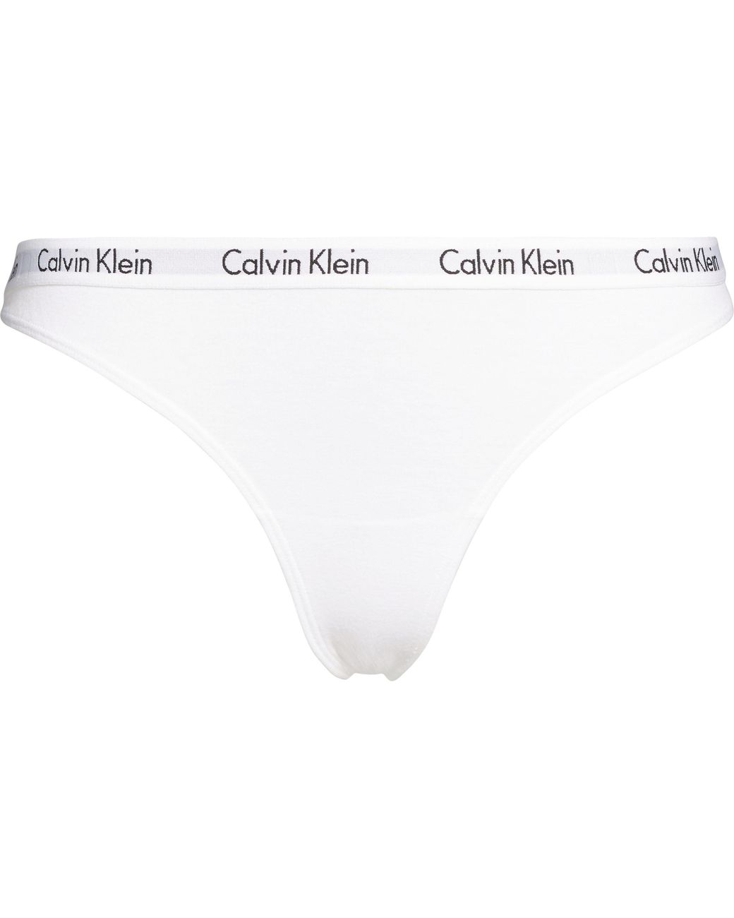 Calvin Klein White Carousel Thong