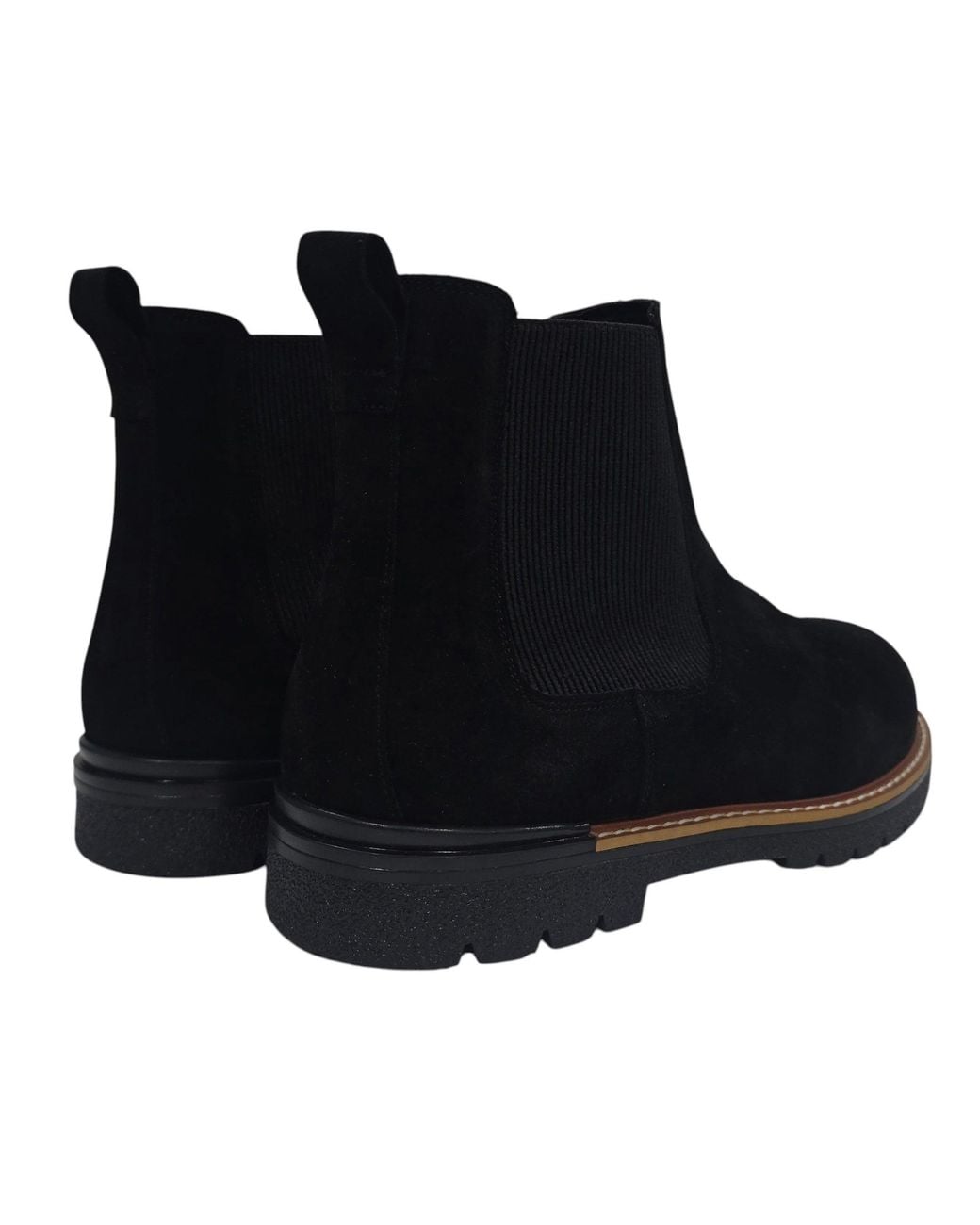 Firetrap Black Millau Suede Chelsea Boots