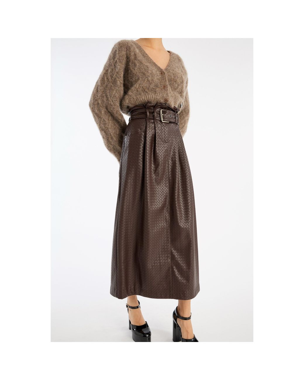 ROTATE BIRGER CHRISTENSEN Natural Sussi Cardigan