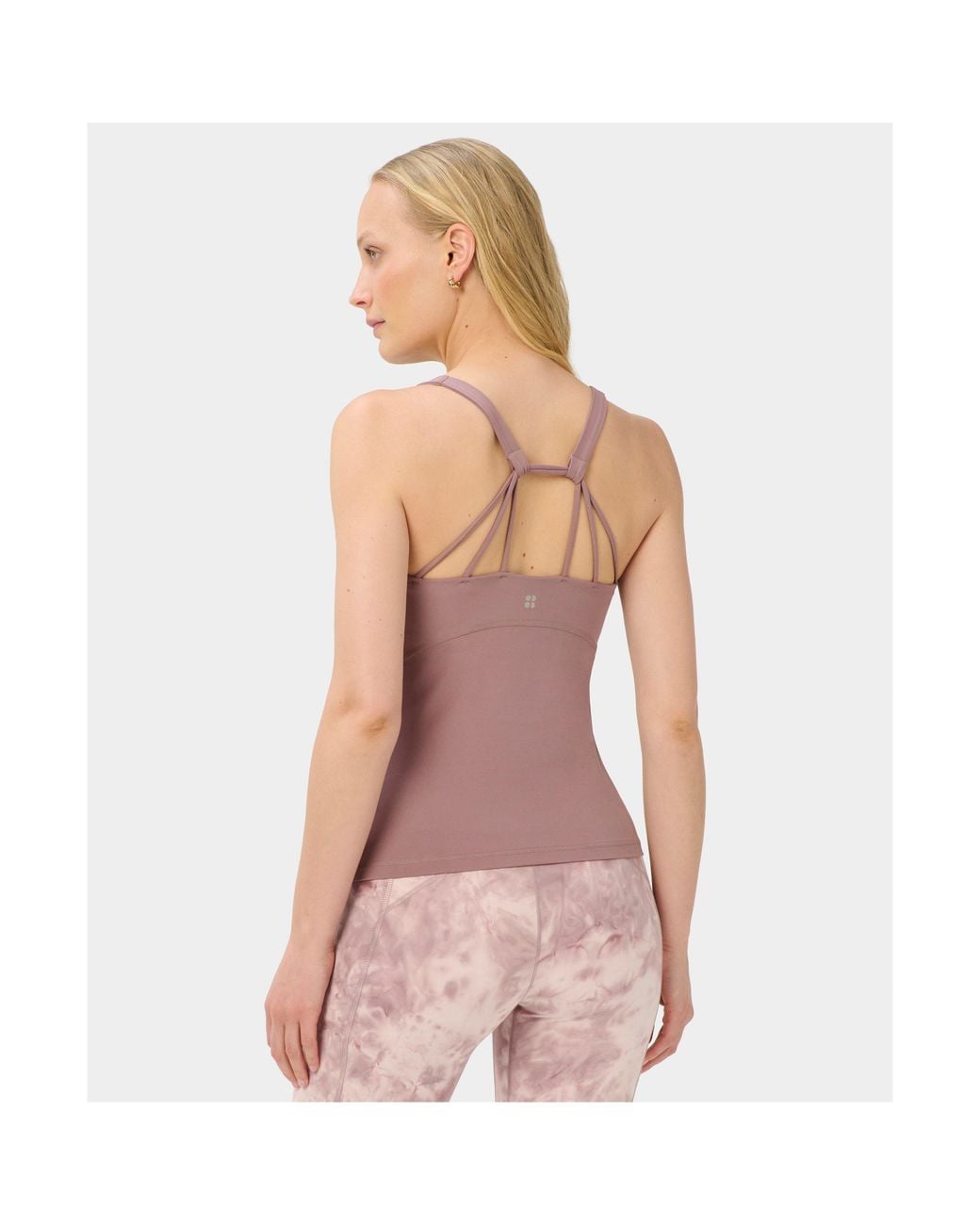 Sweaty Betty Purple Performance Gym Vest