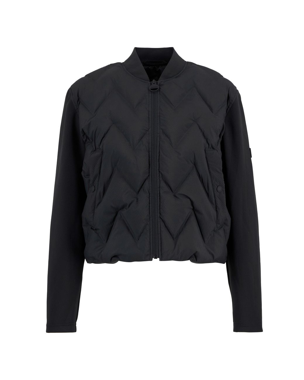 Barbour Black Hybrid Jacket