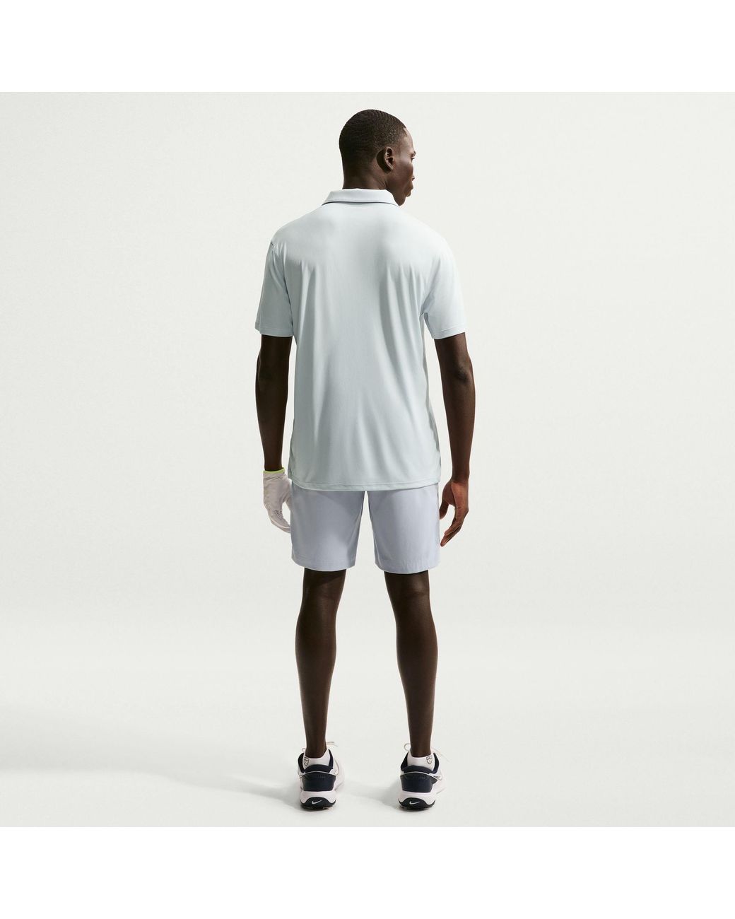 Nike Blue Short Sleeve Performance Polo Shirt for men