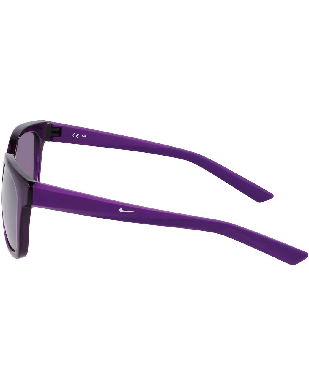 Nike Purple Grand S M Square Sunglasses