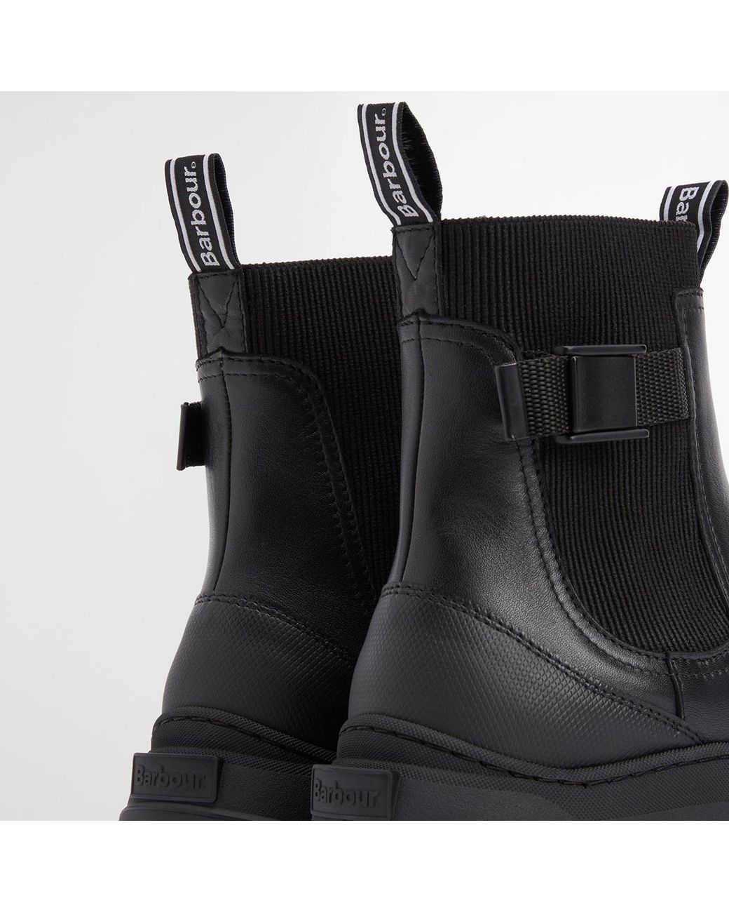 Barbour Black Klara Chelsea Boots