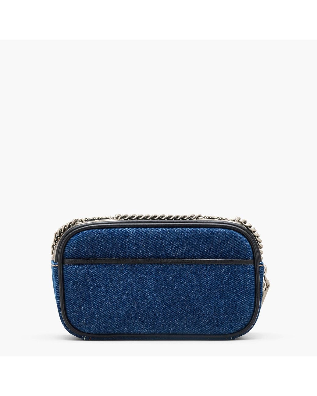 Marc Jacobs Blue Denim Snapshot Camera Bag