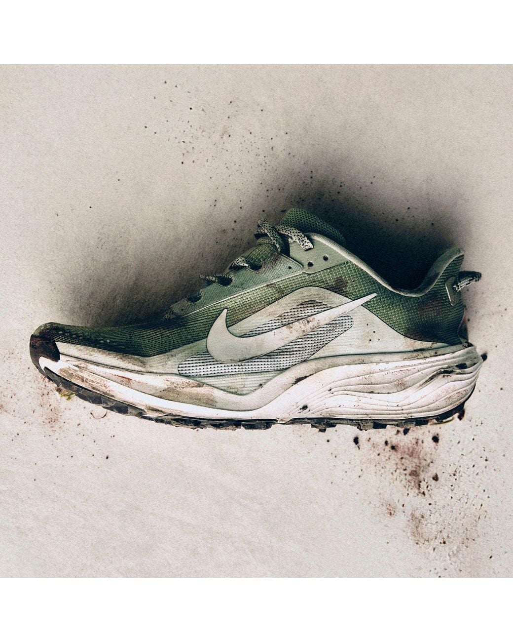 Nike Green Pegaus 42S Running Shoes for men