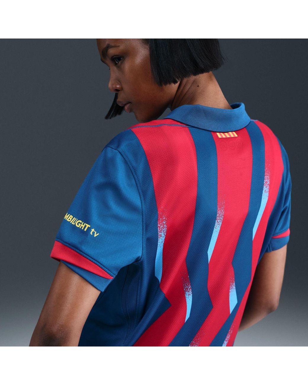 Nike Blue Fcb W Nk Df Jsy