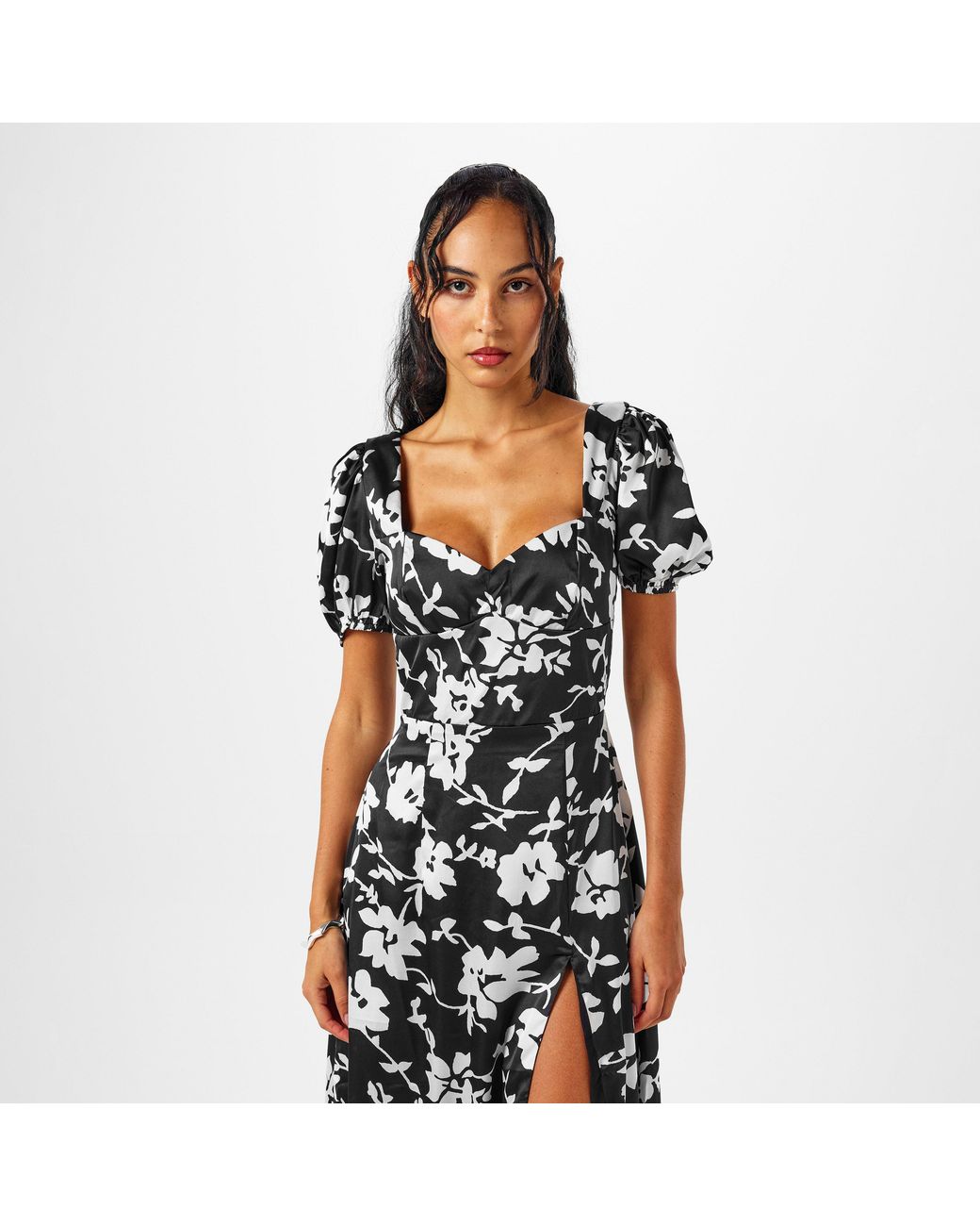 Bardot Black Gillian Midi Dress
