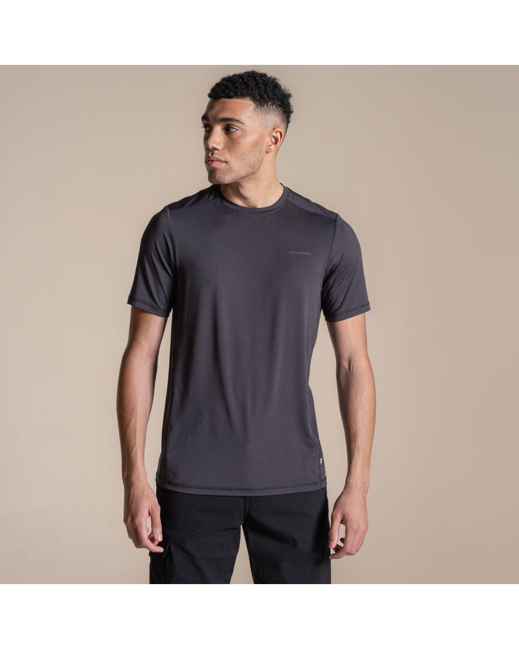 Craghoppers Blue Charon Ii Quick-Drying Technical T-Shirt for men