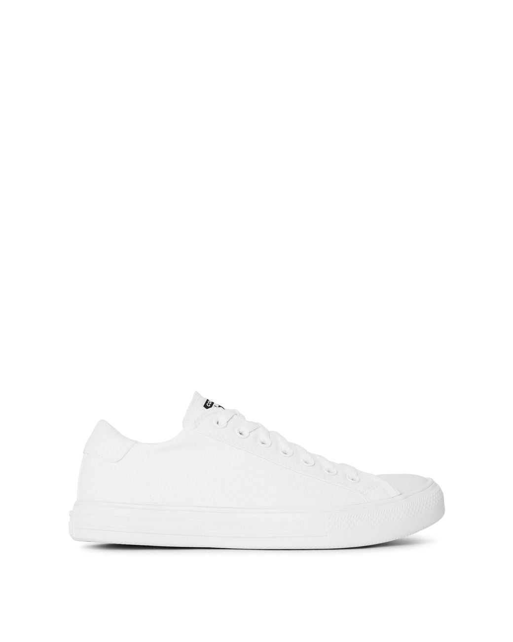 Converse White Canvas Trainers