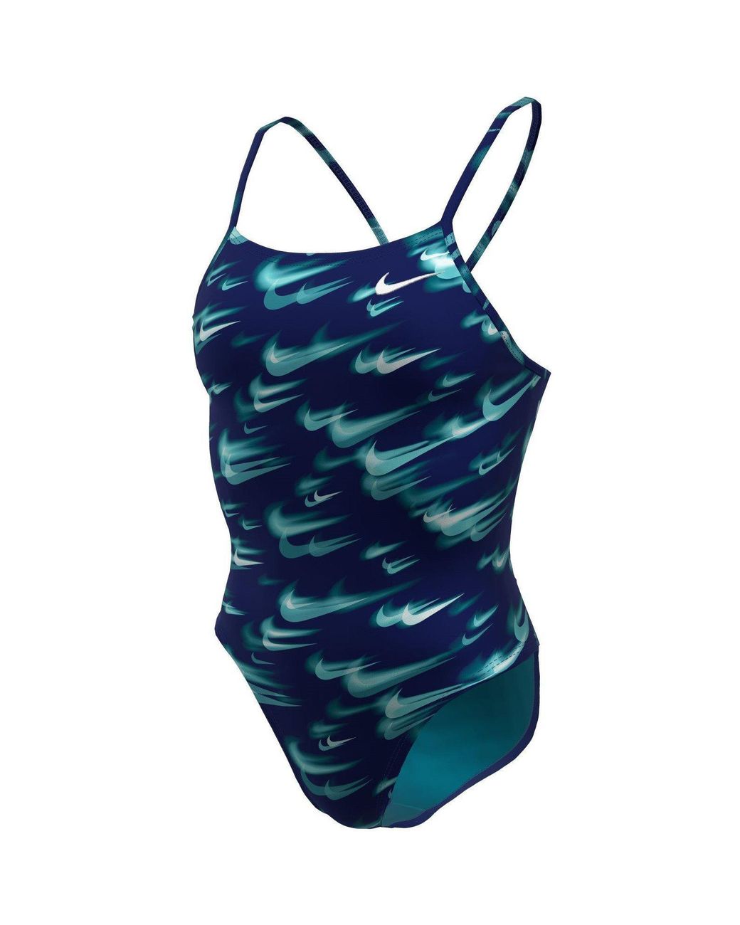 Nike Blue One Piece Swimsuit