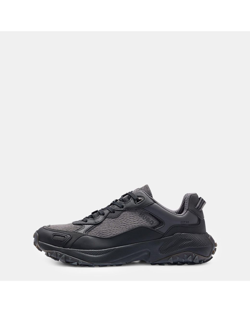 HUGO Black Cyrus Low-Top Trainers for men
