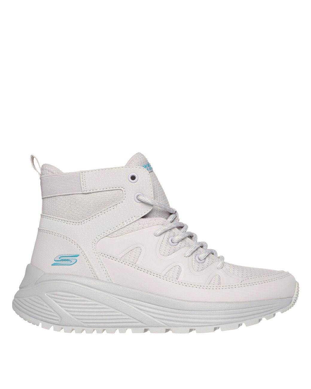 Skechers White High-Top Trainers