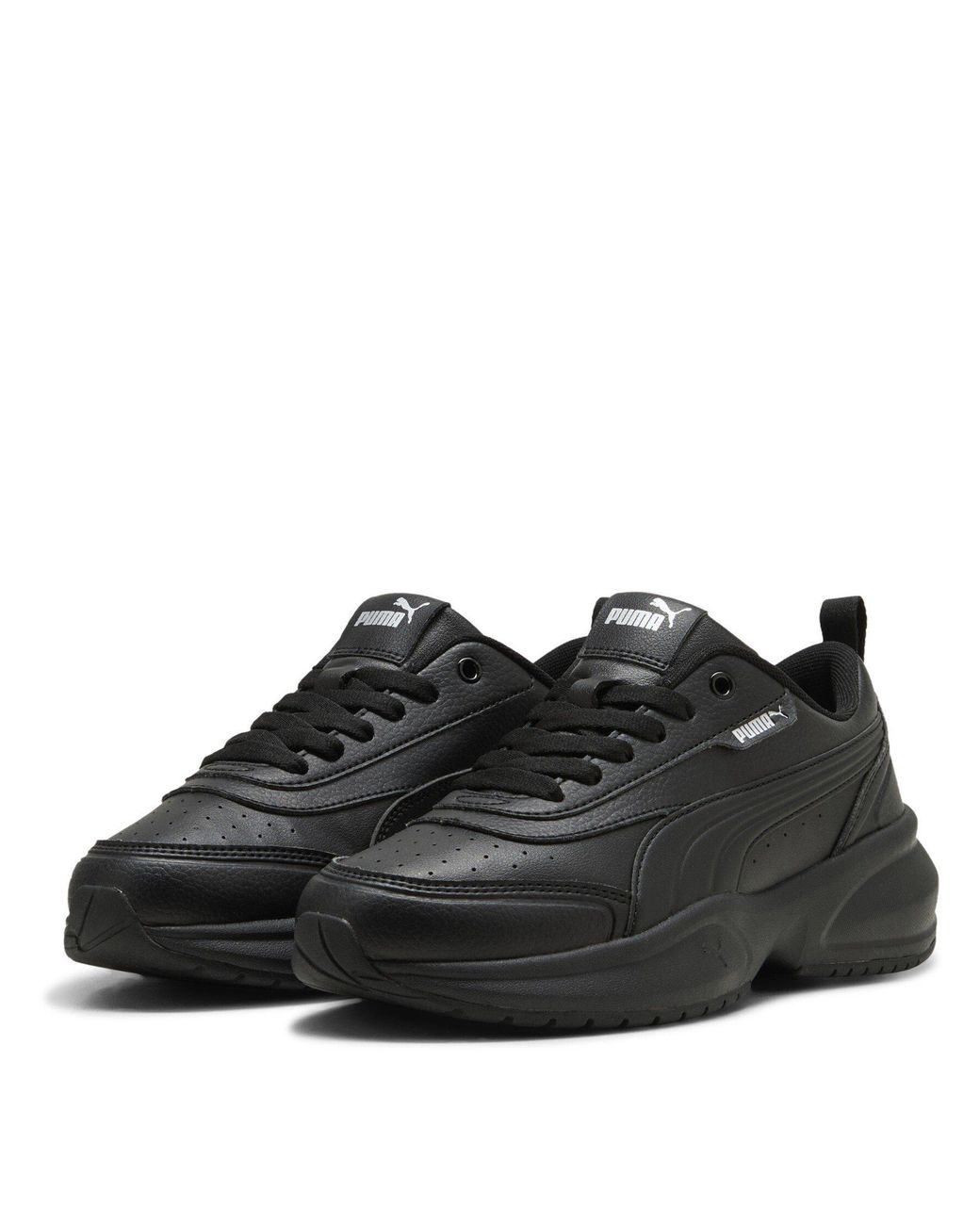 PUMA Black Cilia 2.0 Low-Top Trainers