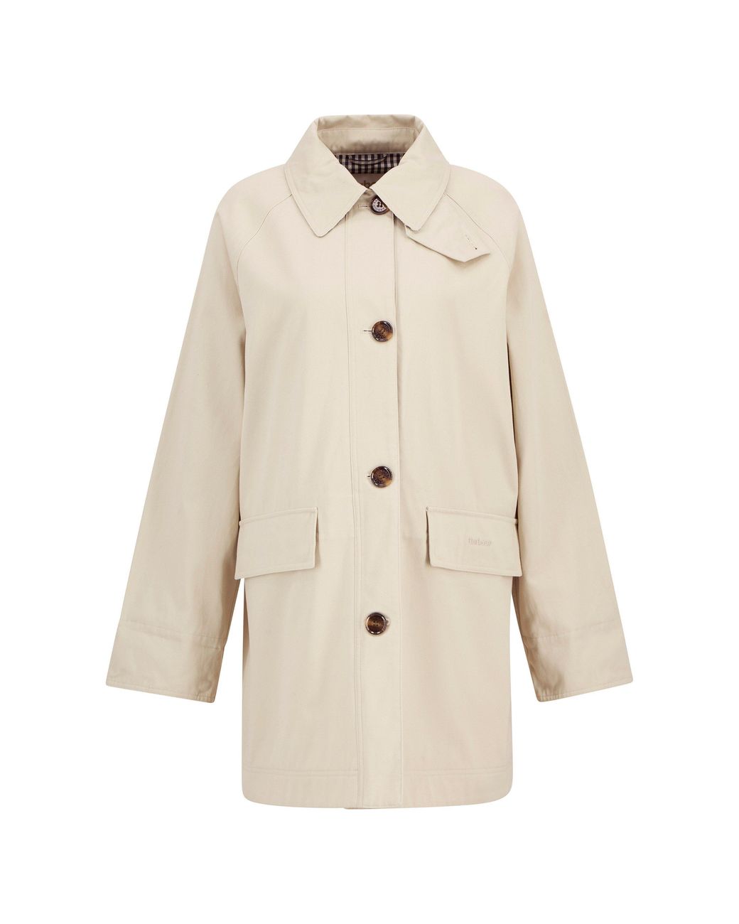 Barbour Natural Gabby Car Coat