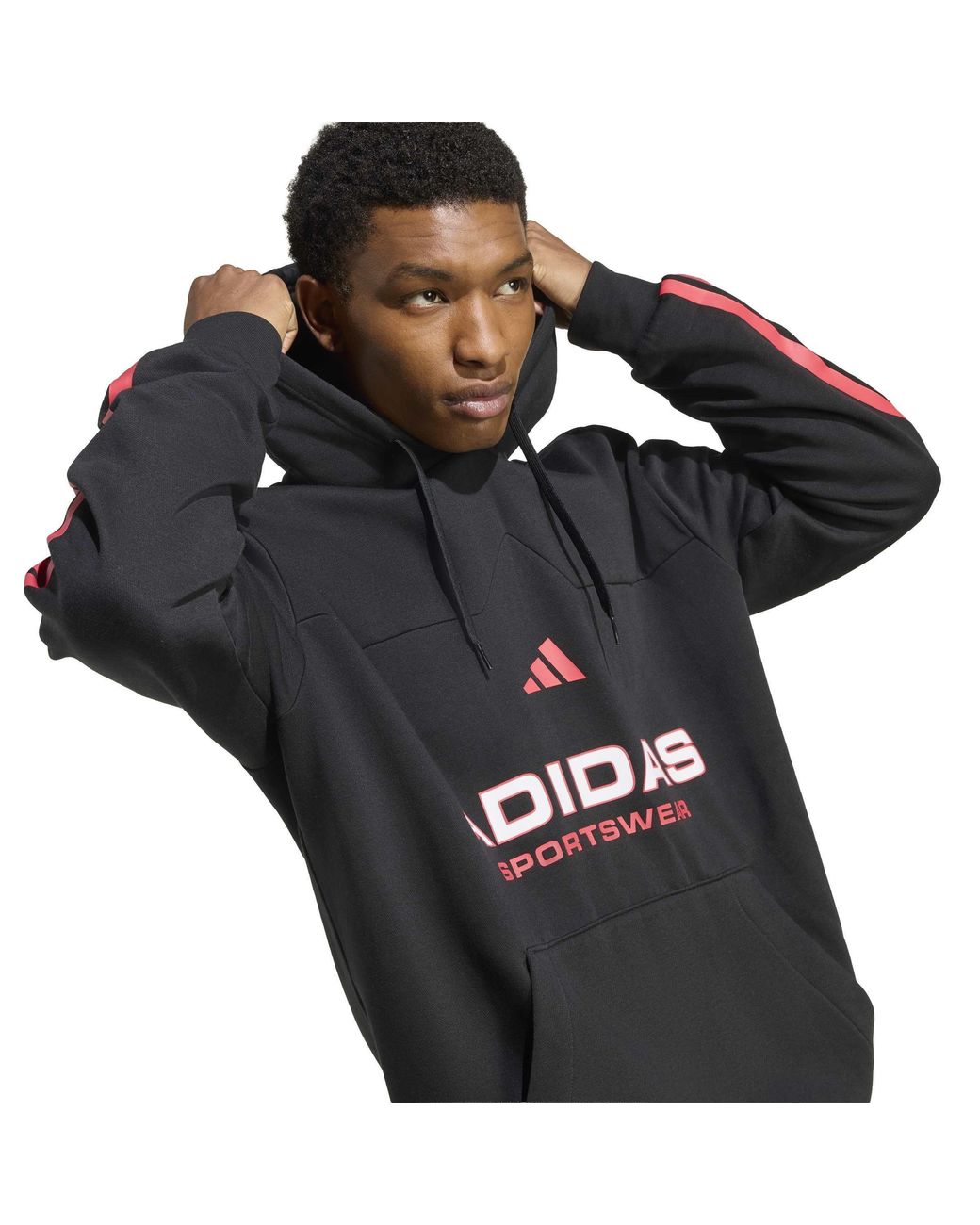 Adidas Black House Of Tiro Nations Pack Hoodie Adults for men