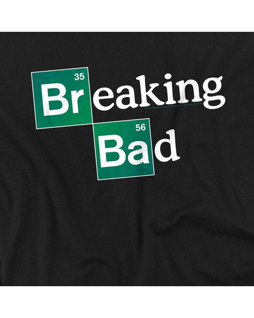 Breaking Bad Black Logo Long Sleeve T-Shirt for men