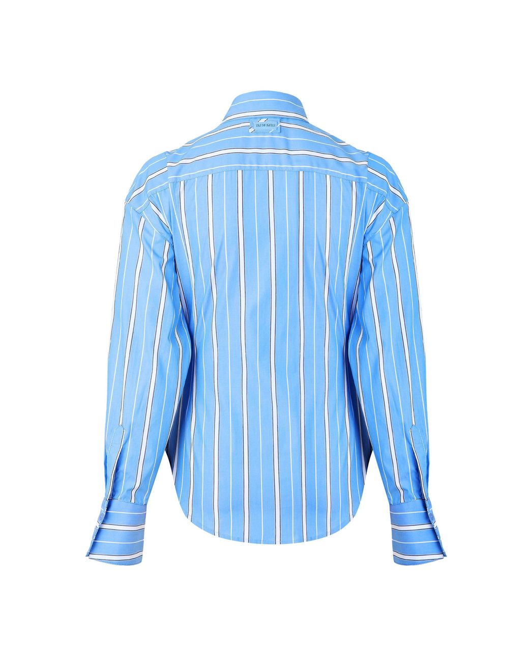 WRSTBHVR Blue Rugby Polo Shirt