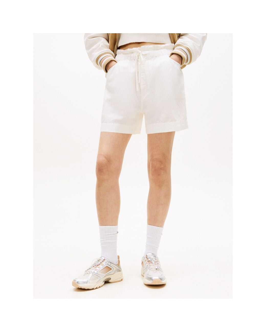 Tommy Hilfiger White Chino Shorts