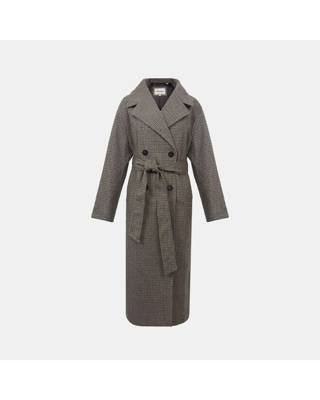 Jack Wills Gray Jw Longline Wool Ld64